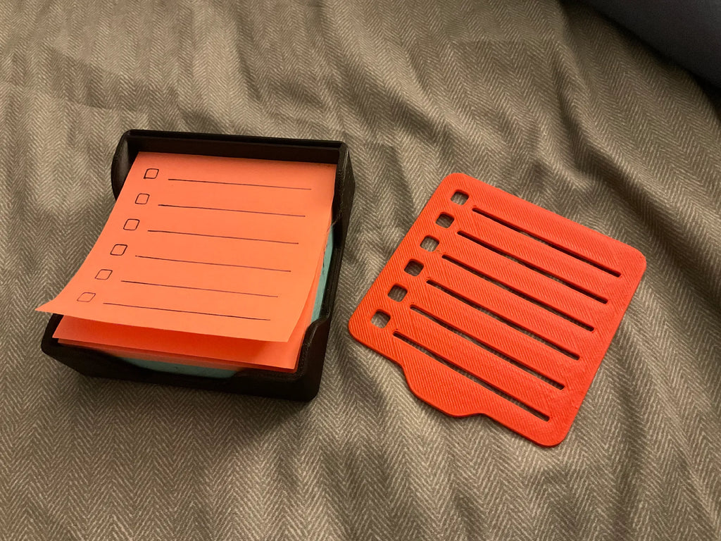 Post-it To-Do List Template & Holder