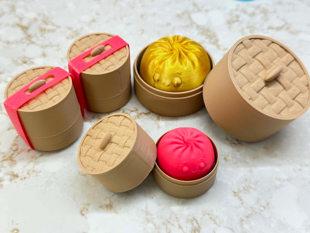 Squishy Dumpling Fidget Clickers Free to sell