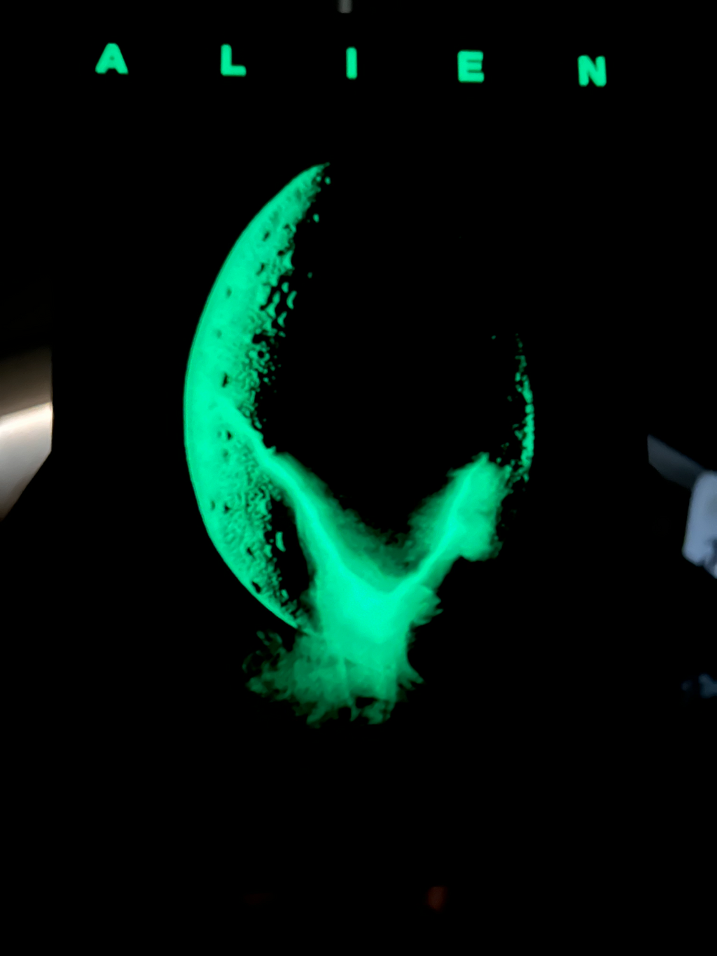 Alien Poster Glowing Egg