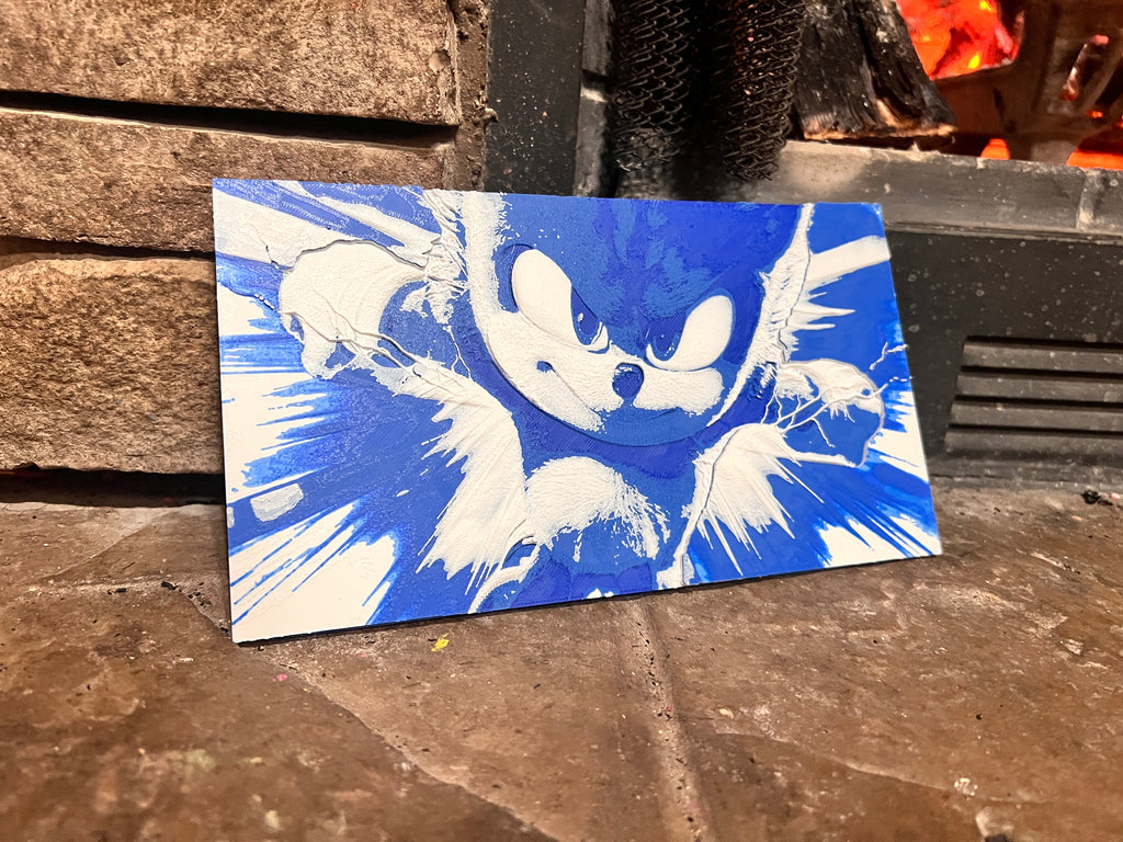 sonic the hedgehog 2D art