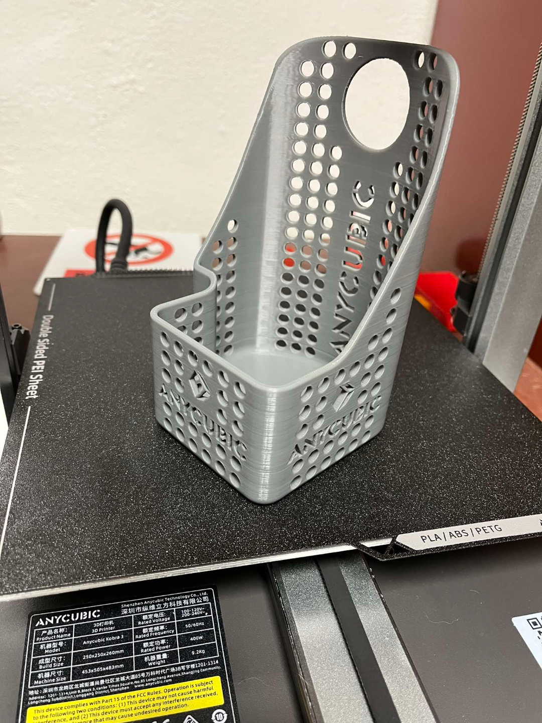 Anycubic Kobra 3 Combo Large Poop Catcher bin