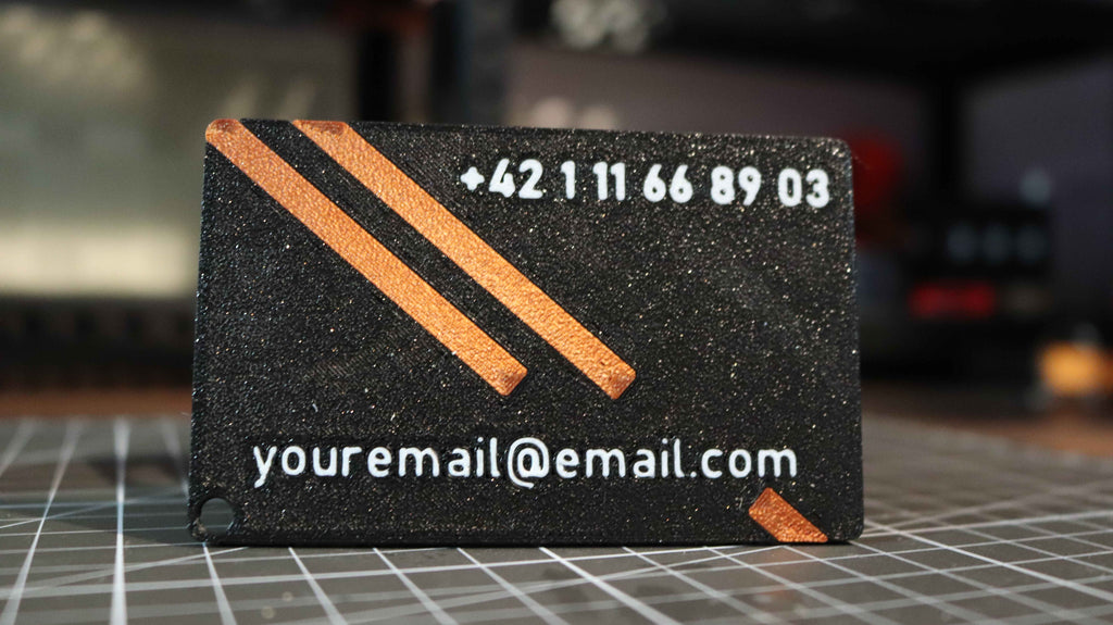 Fancy Tech NFC Business Card – Fully Customizable