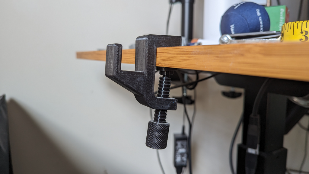 Simple Headset/Headphone Hanging Clamp