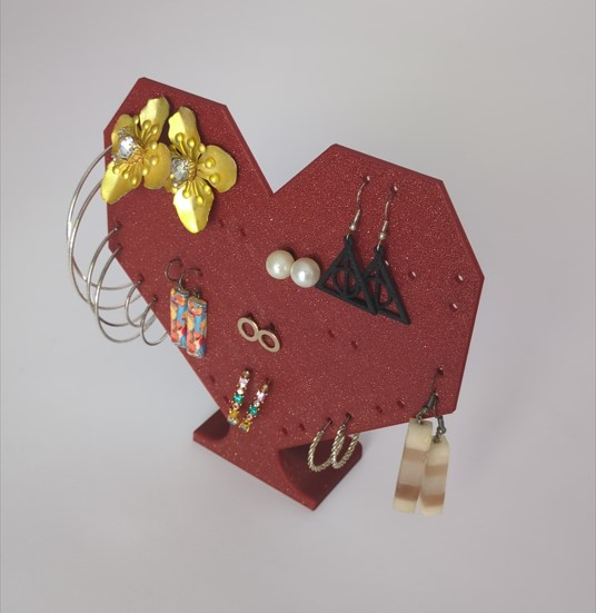 Heart Earring Holder