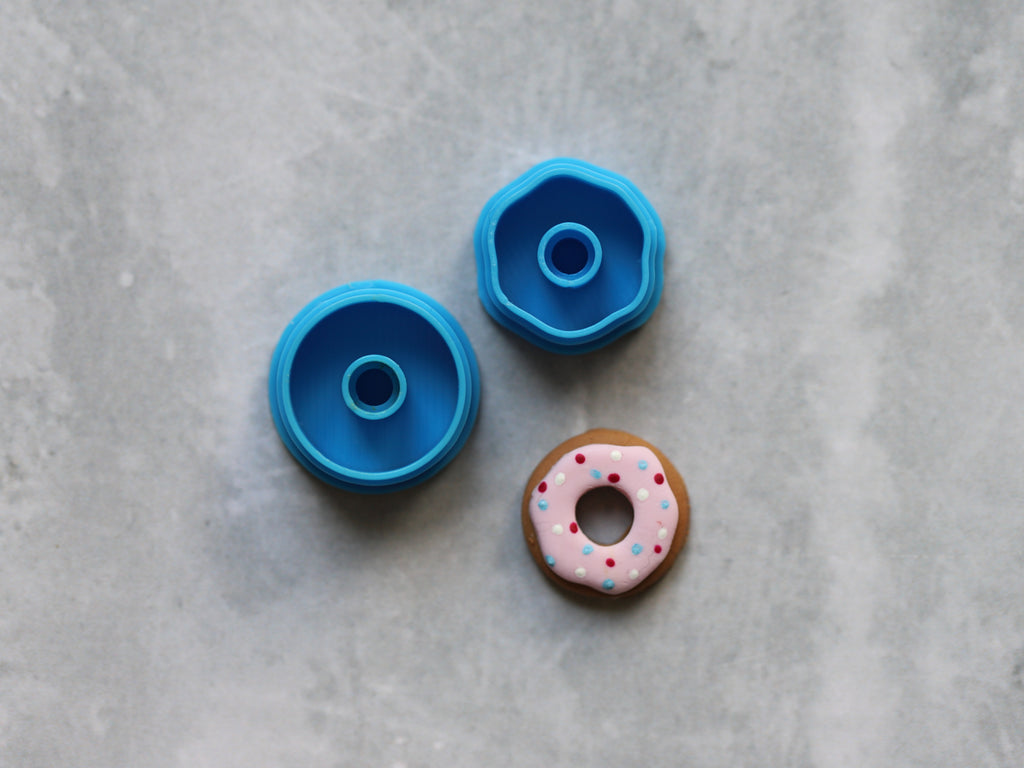 Donut Polymer Clay Cutter