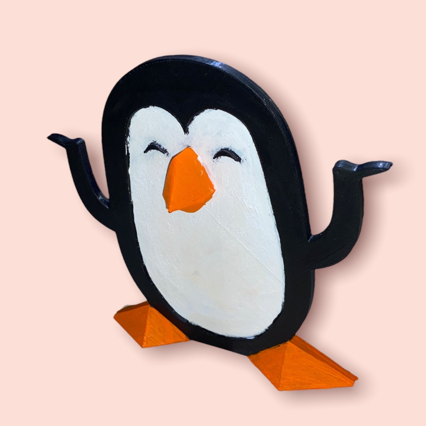 Penguin glasses stand