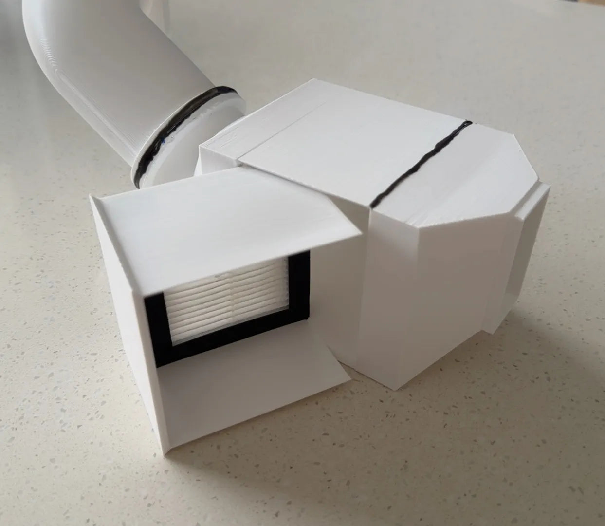 Recirculating air filtration system V3.0