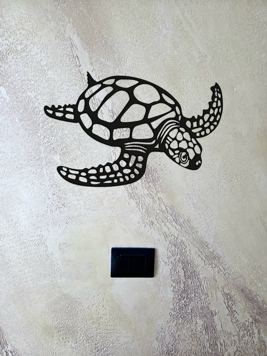 Tartaruga Marina in Stile Artistico per Parete