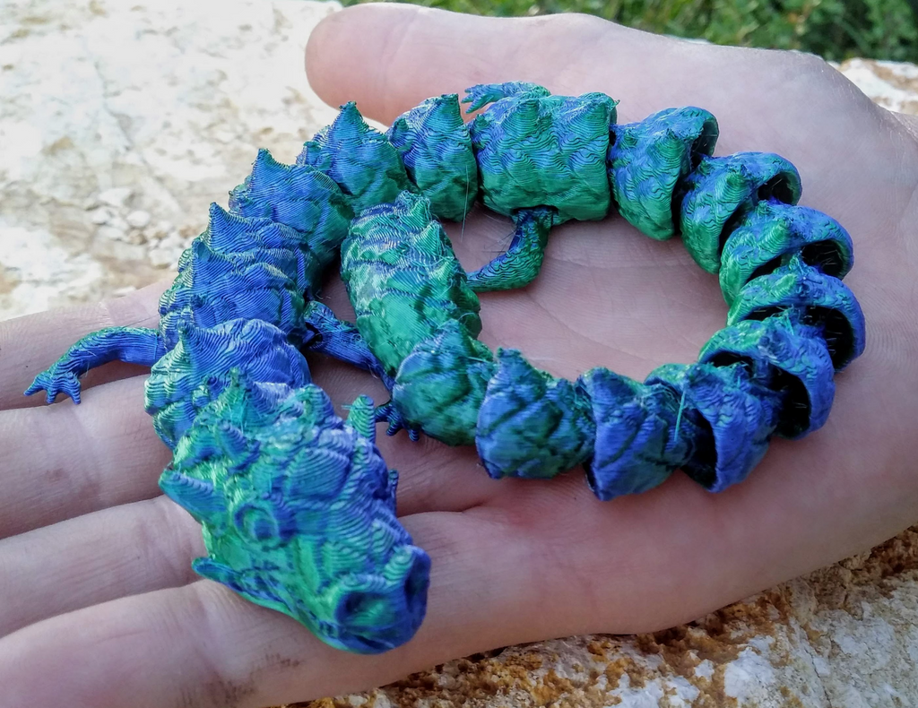 Articulated baby dragon