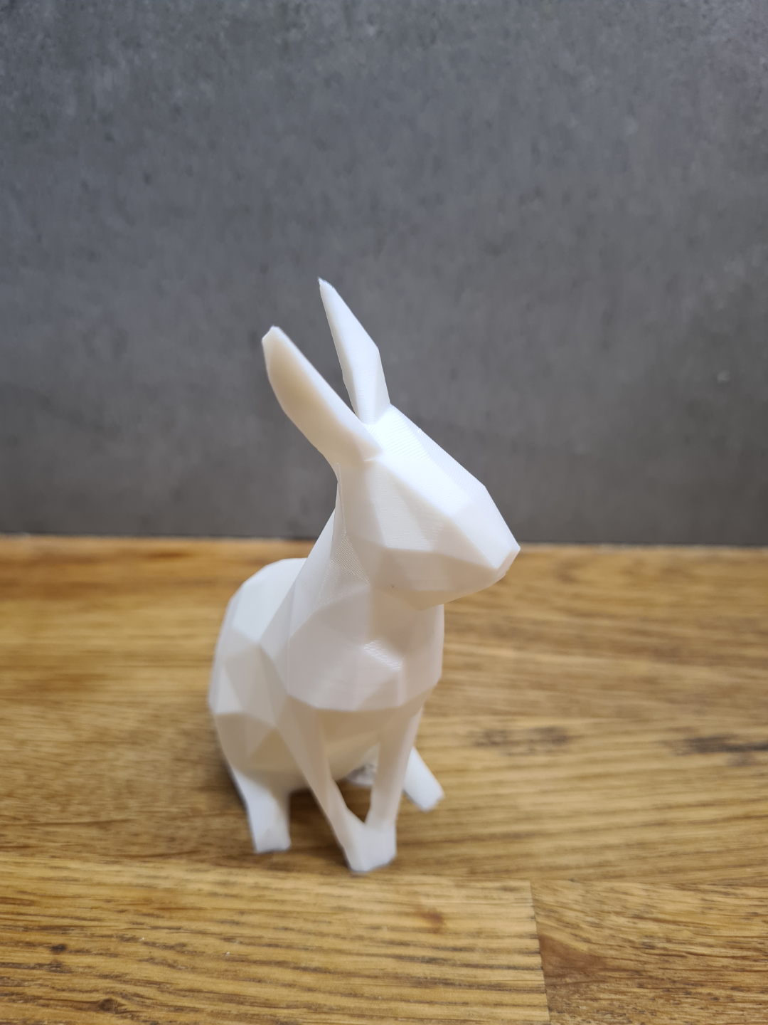 Easter bunny decor low poly