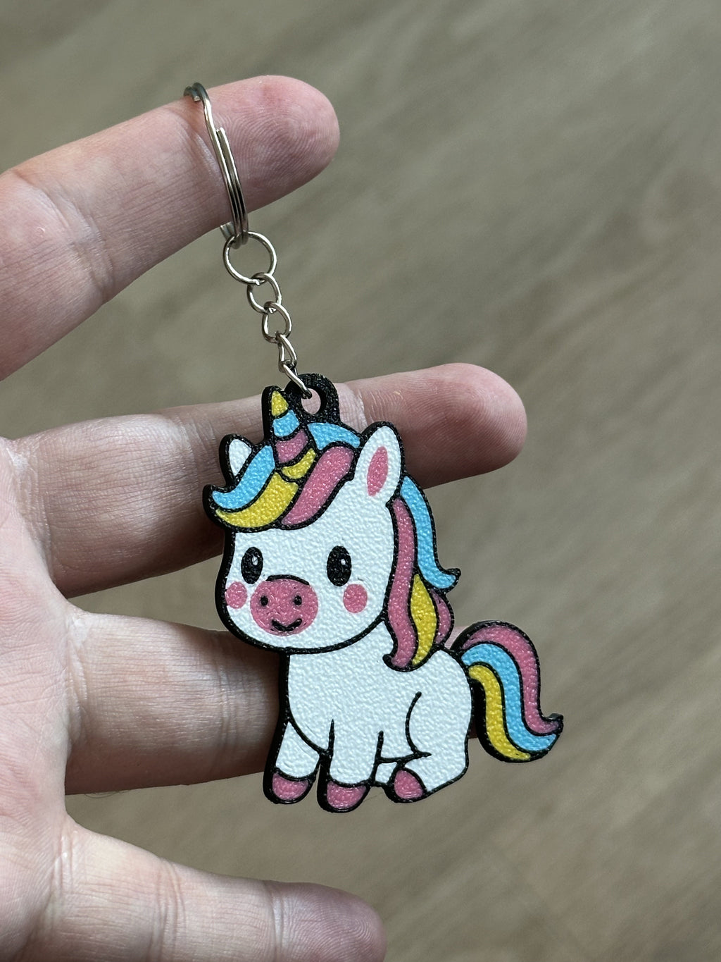 Keychain unicorn