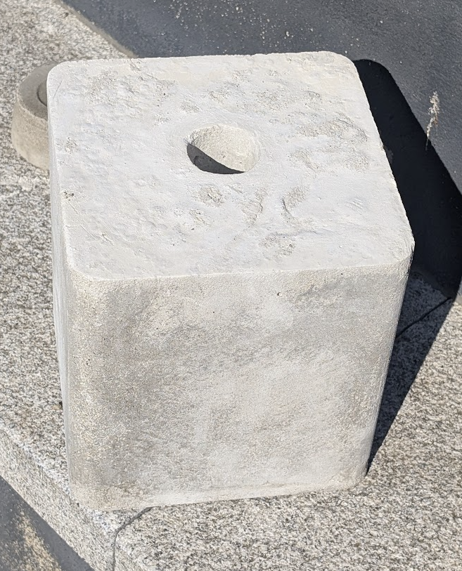 Heavy Garden Door Stopper Concrete Mold