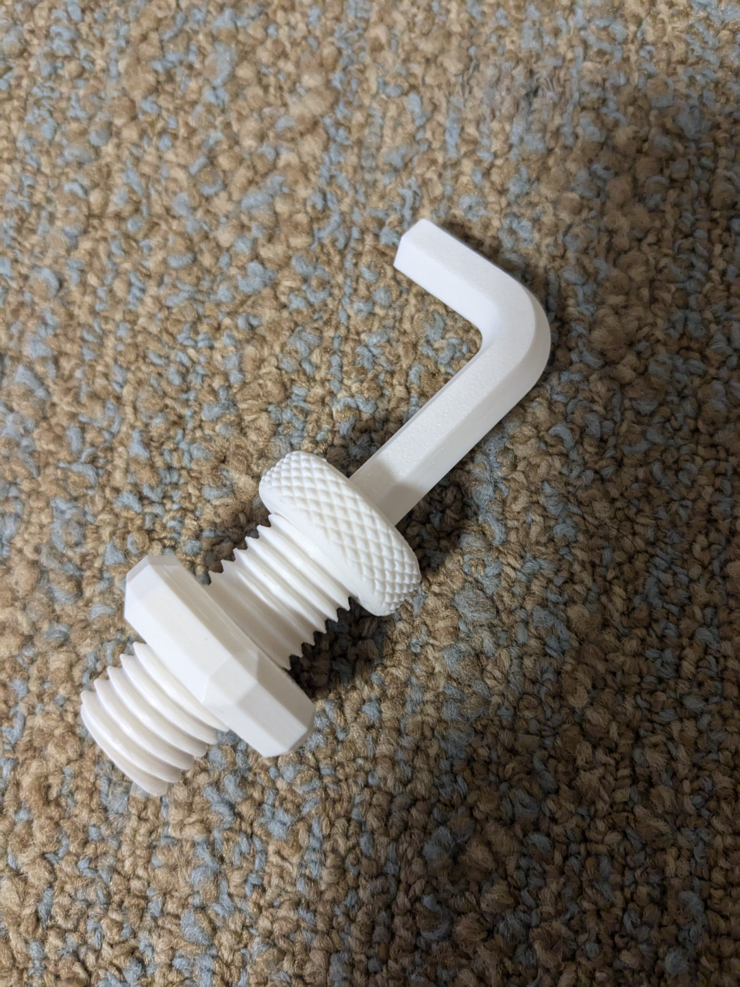Nut and Bolt with Allen Key Fidget