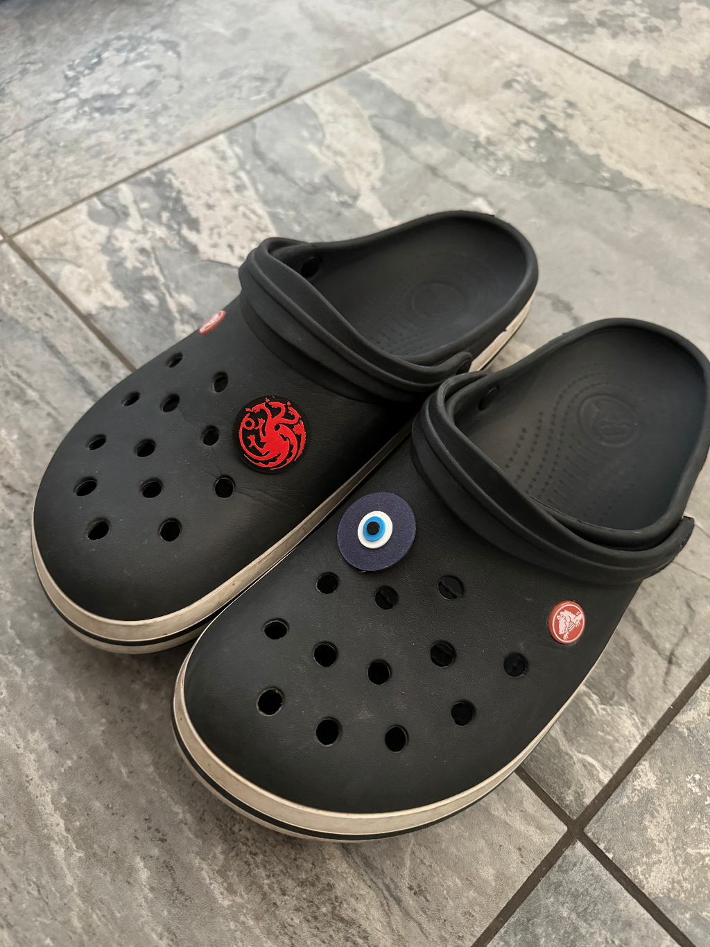 House Targaryen Sigil Crocs Charm
