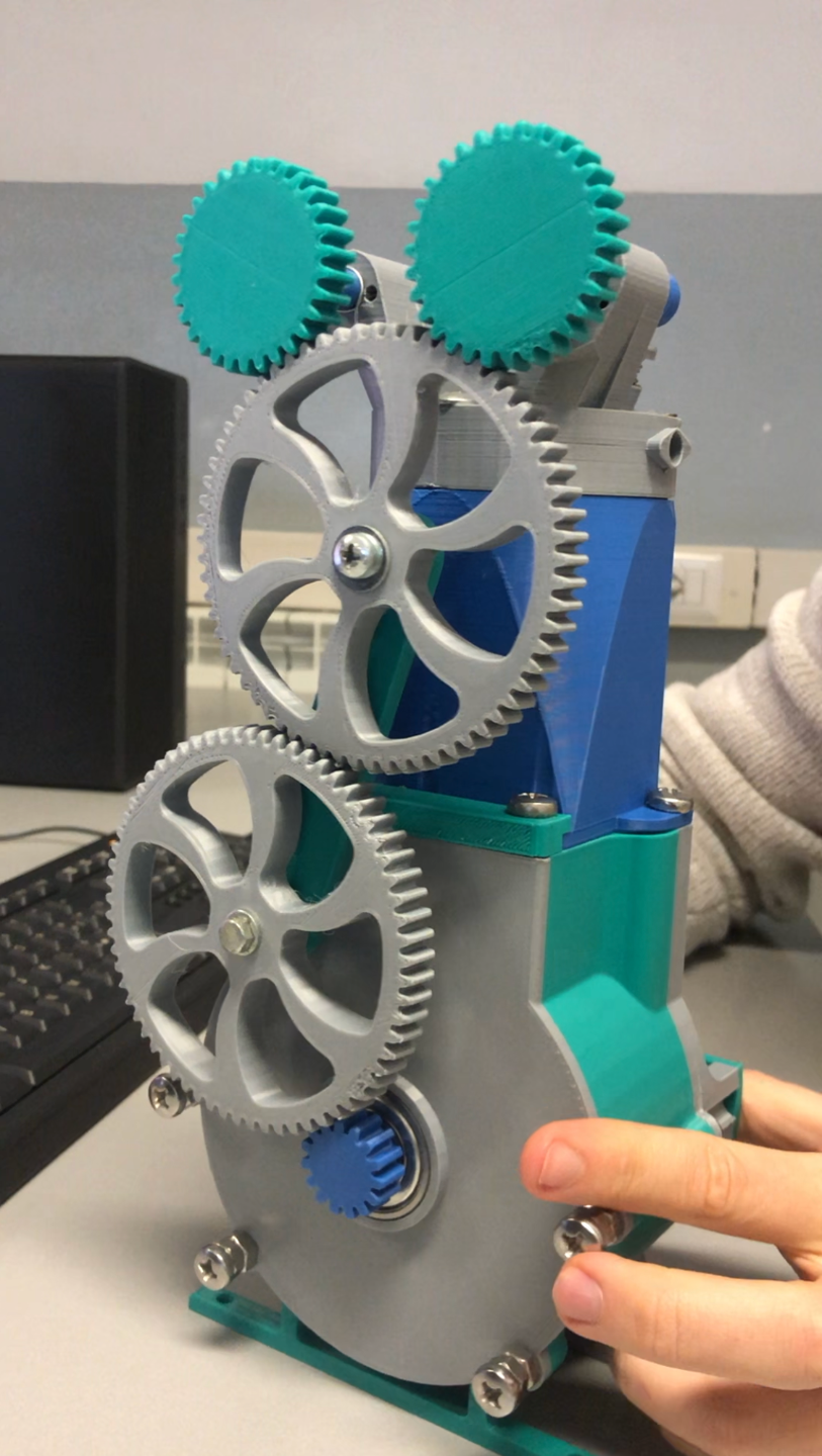 4-stroke engine model