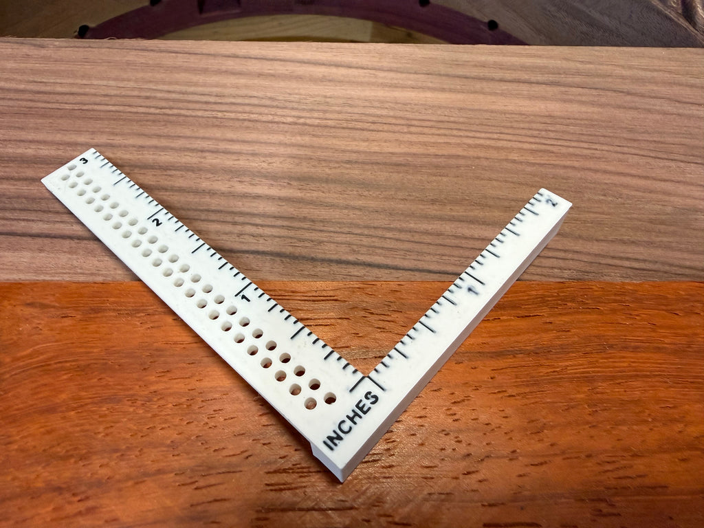 Small Woodworking Square in Inches