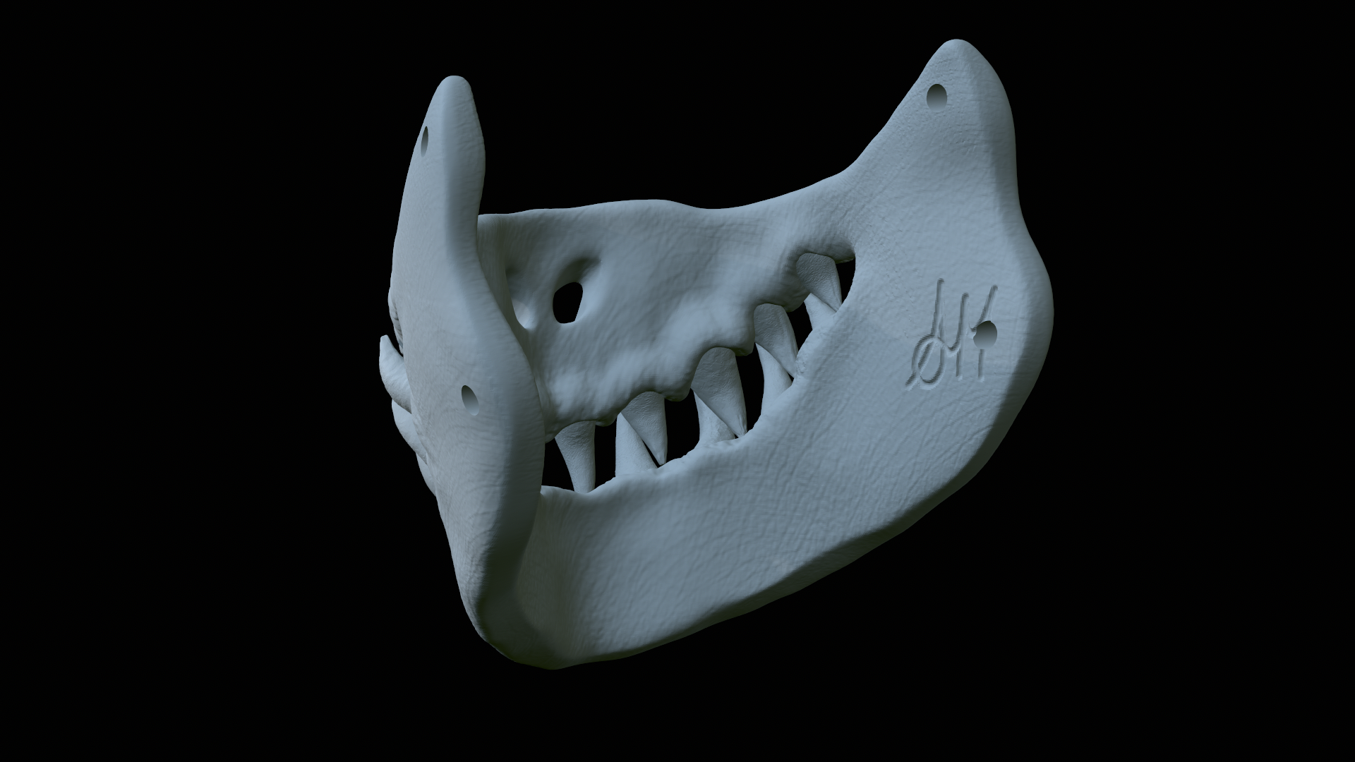 Devil Salamander mask