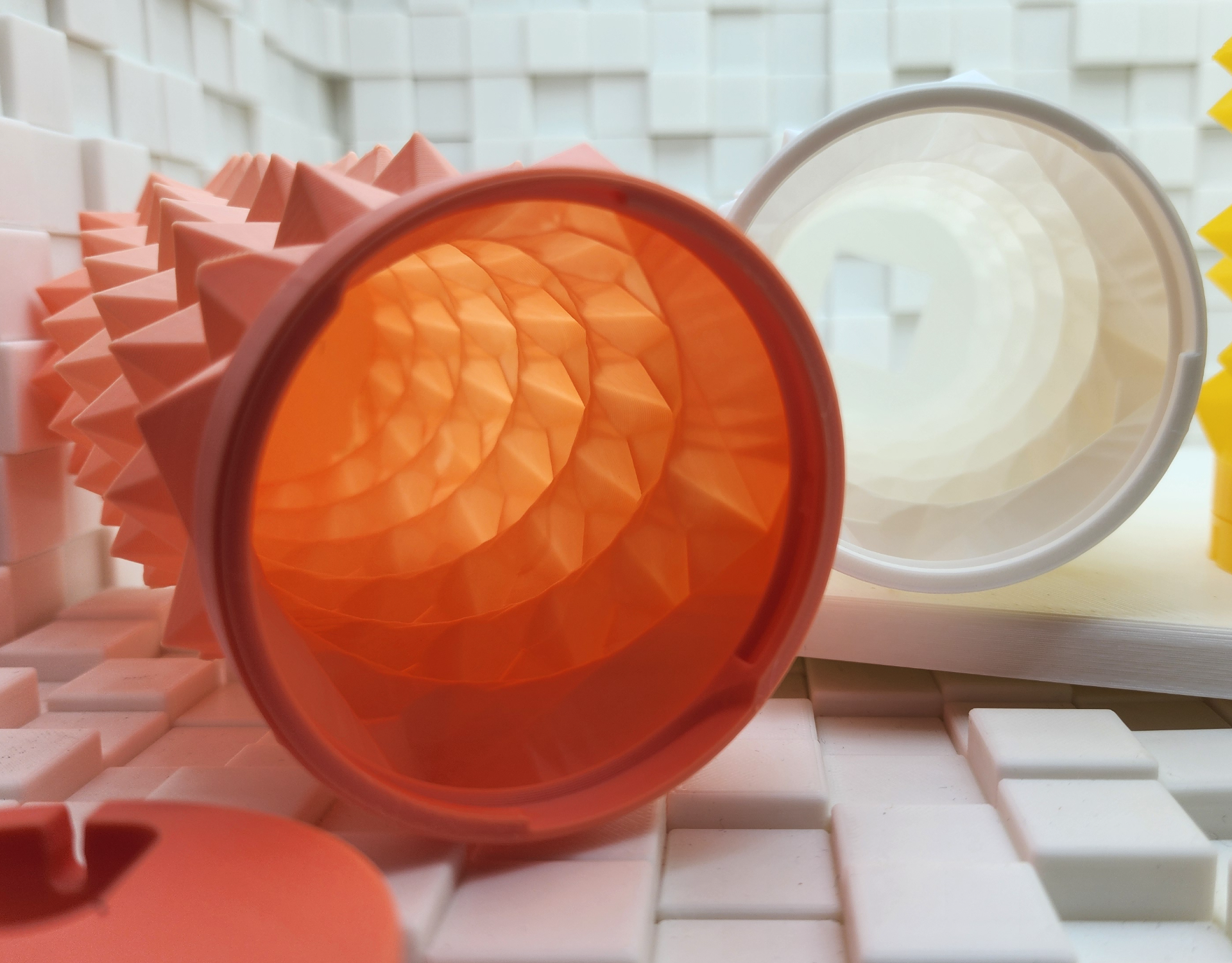 ⲫ Fibonacci Spiral Light for Bambu LED Lamp 001