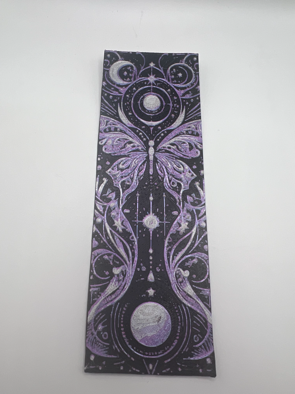 Butterfly Fantasy moon bookmark hueforge