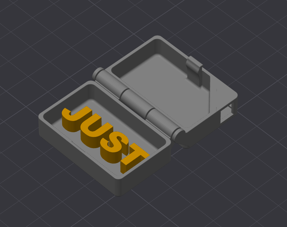 "Just in Case" Joke Keychain