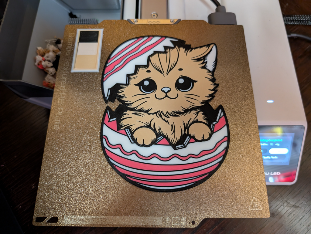 Easter Egg Cat