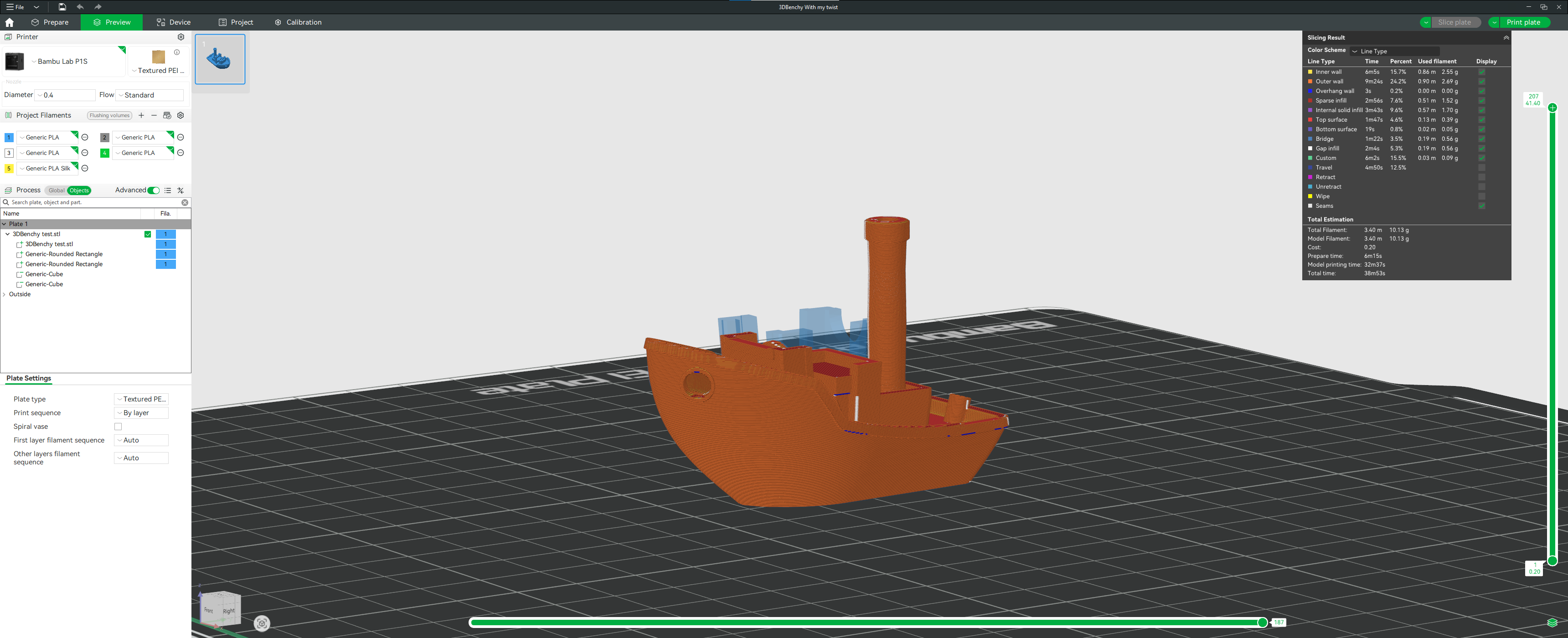 Open top Benchy