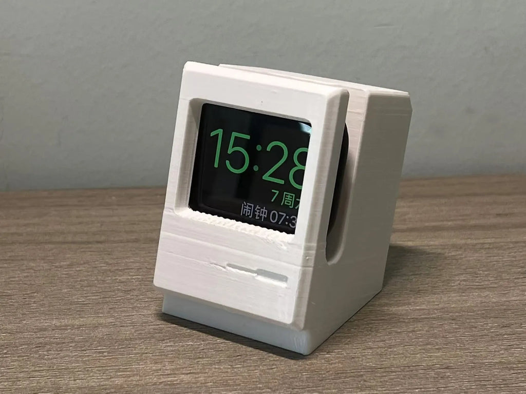 Apple Macintosh|复古麦金塔外观 Apple Watch充电底座