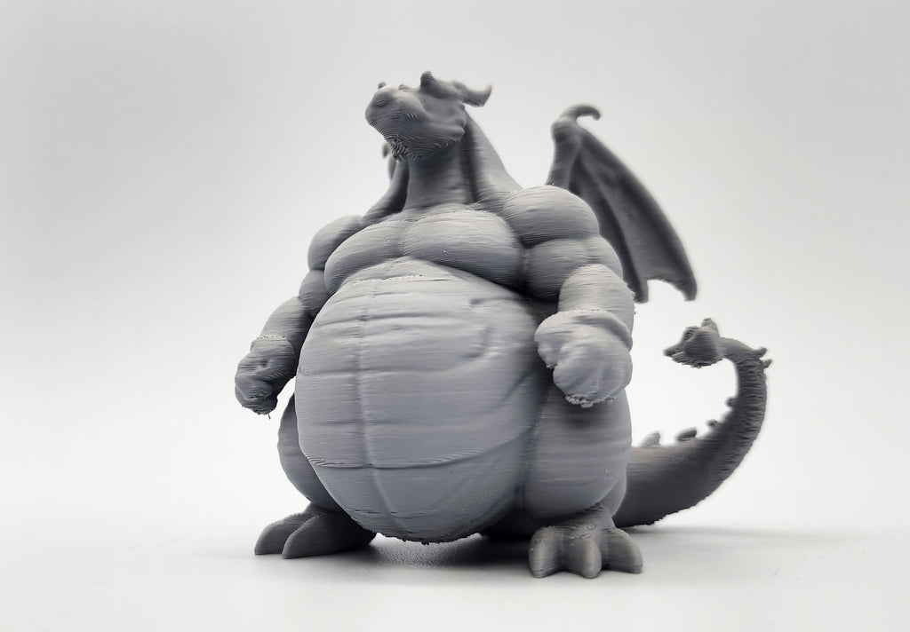 Fat Dragon Figure