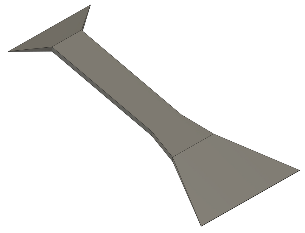 Glue/Paint dual spreader/spatula (parametric)