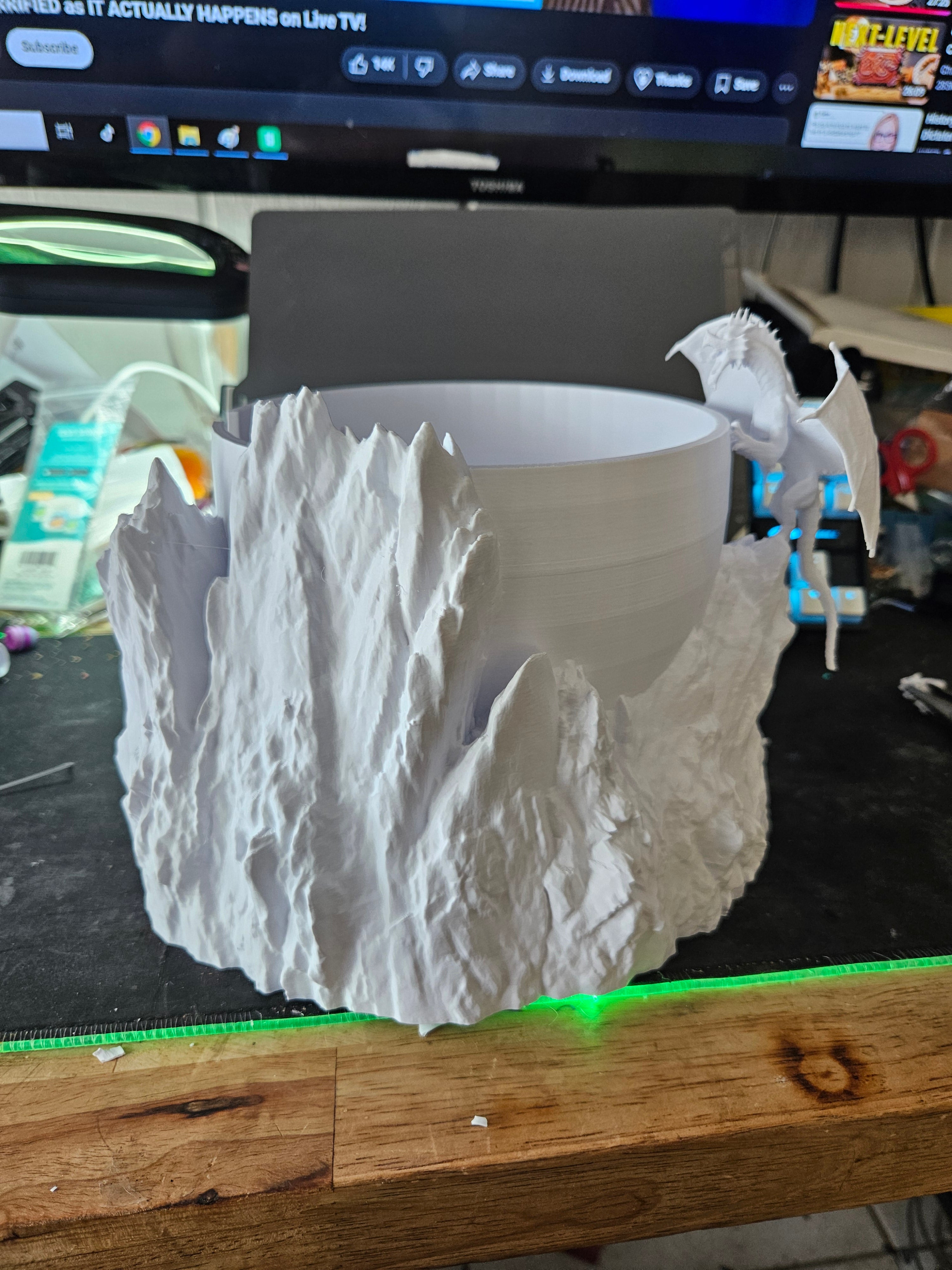 Dragon's Lair Yarn Bowl