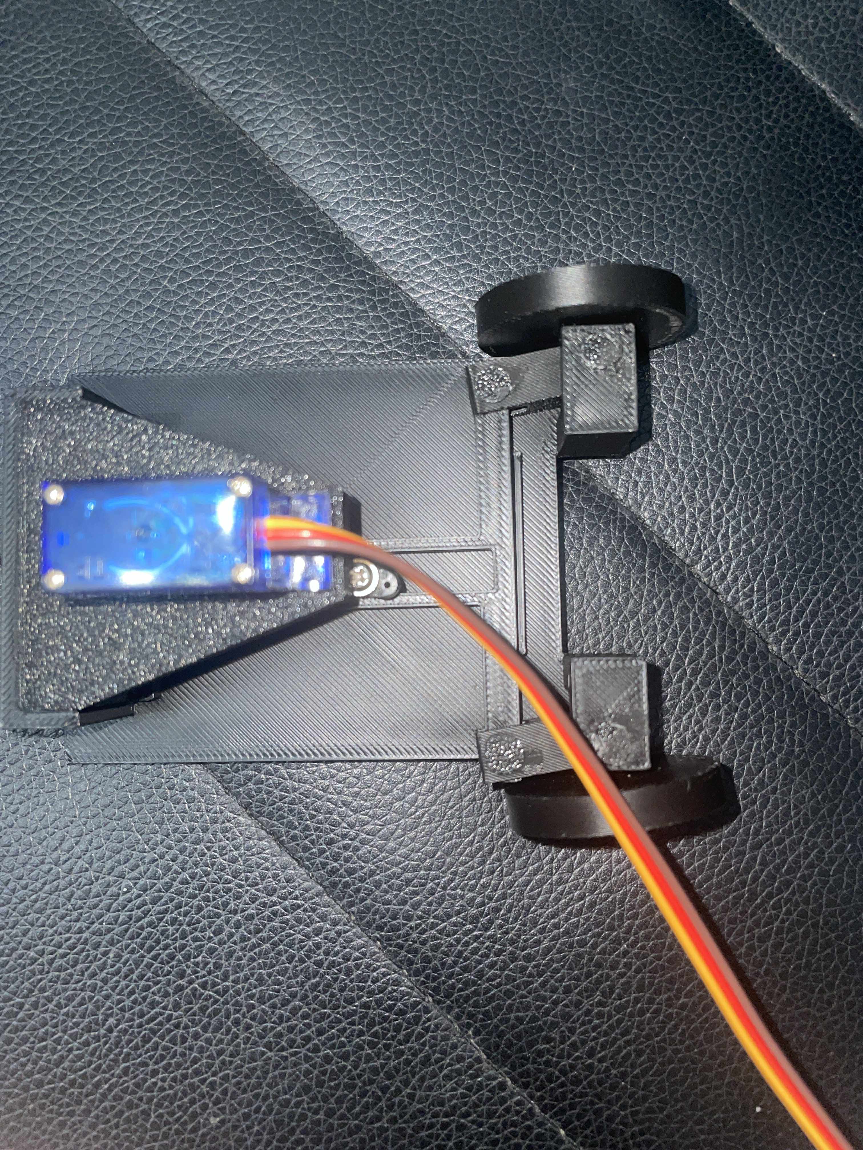 SG90 Servo Steering (Wheels dont spin