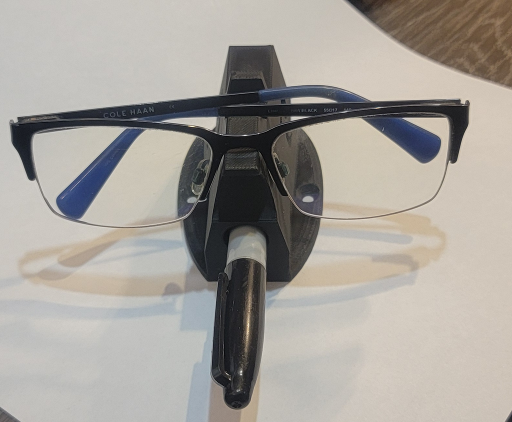 Desktop Glasses Stand and Pen Holder