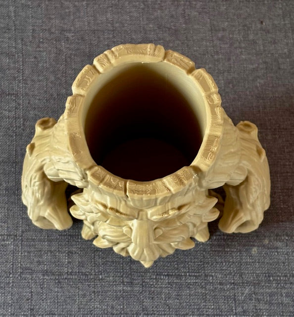 Ancient Forest Guardian: Planter & Desk Organizer