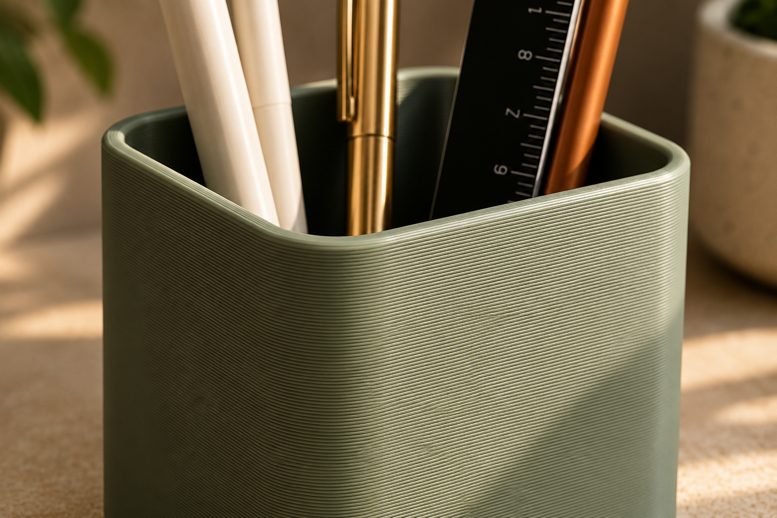 SquareNest Minimalist Desk Organizer
