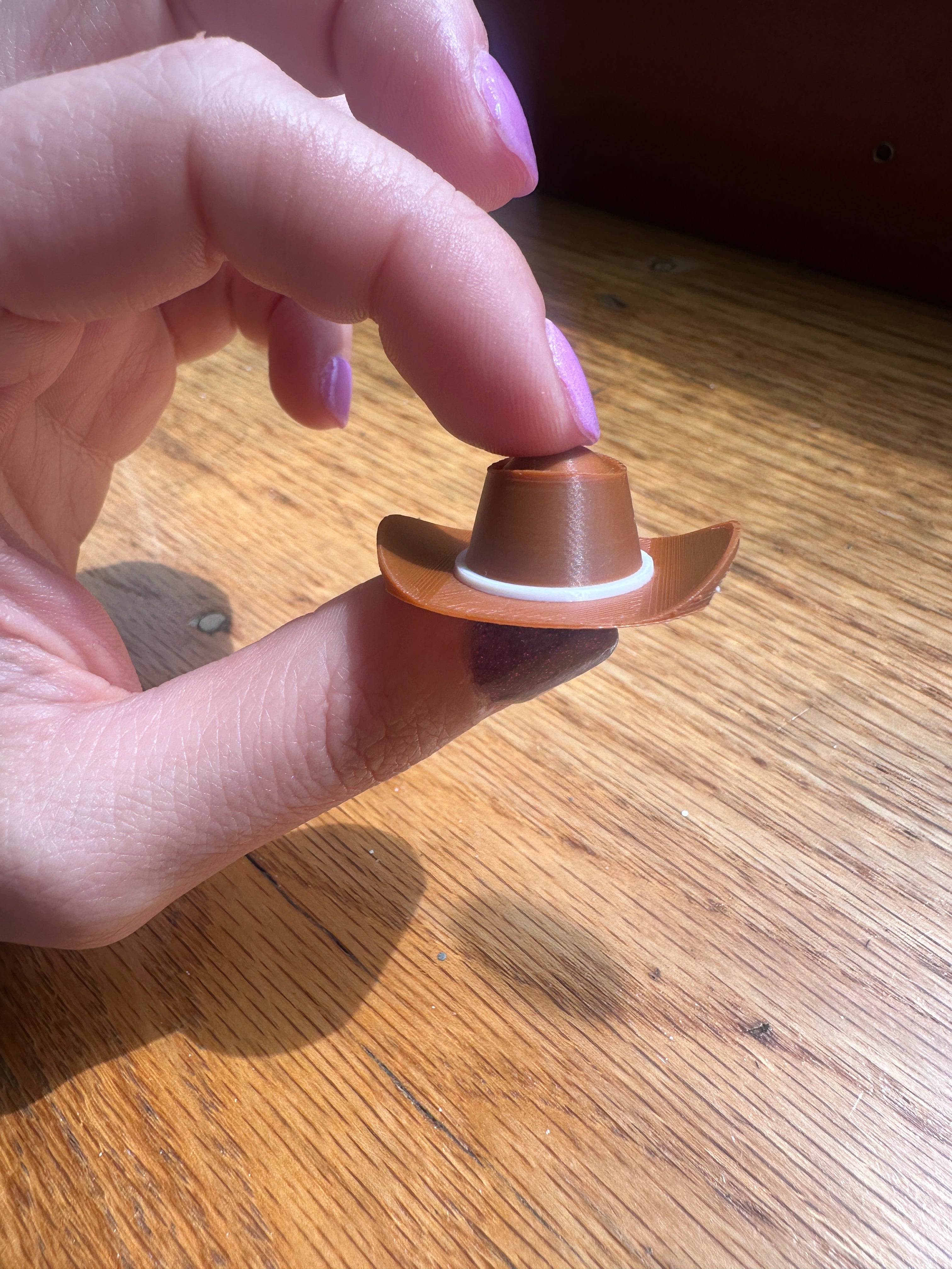 Tiny Cowboy Hat for Broken Prints