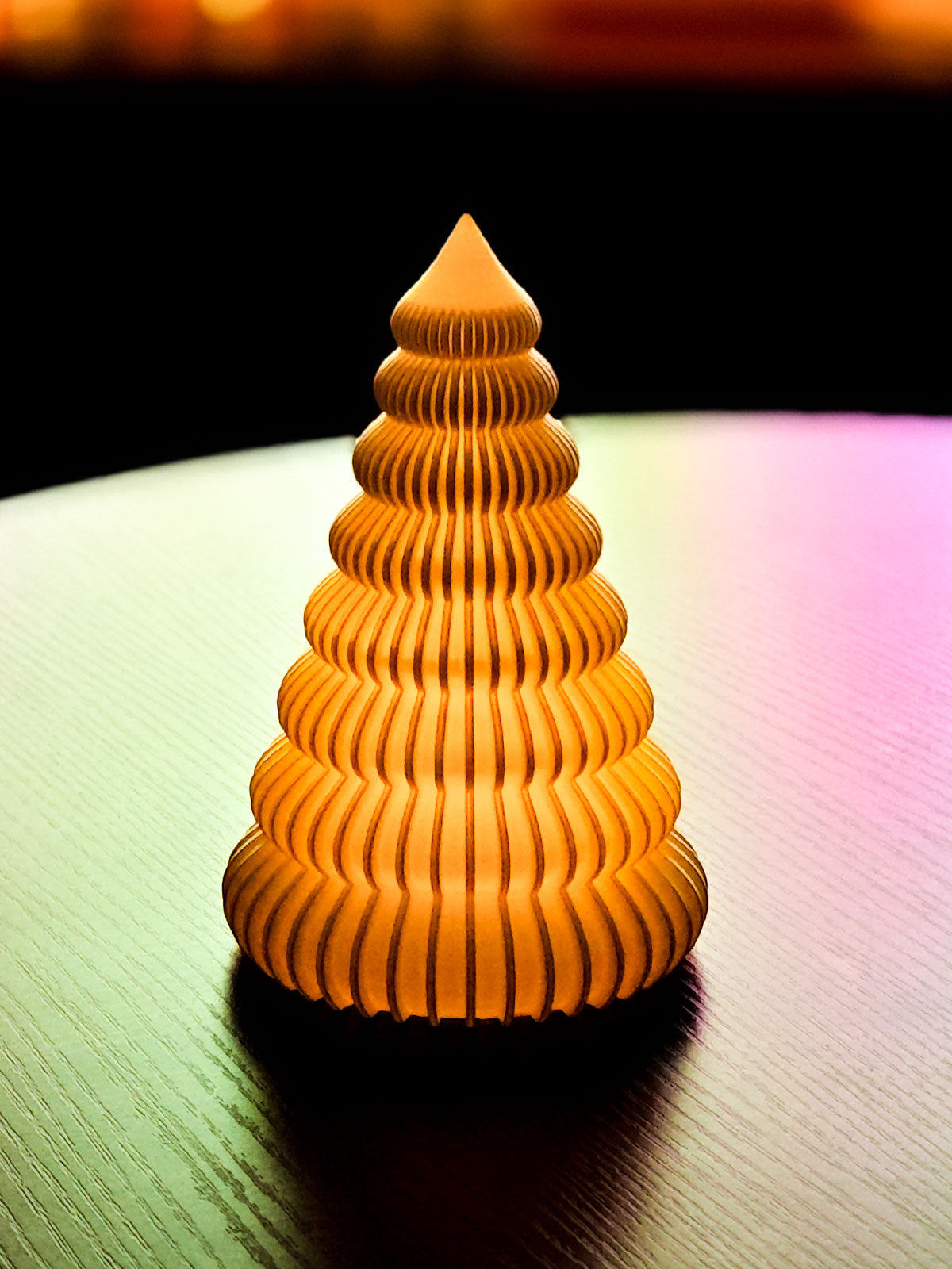 Christmas Gerippter LED-Tannenbaum