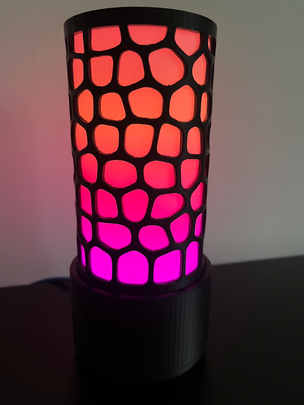 Lampe Voronoi Led