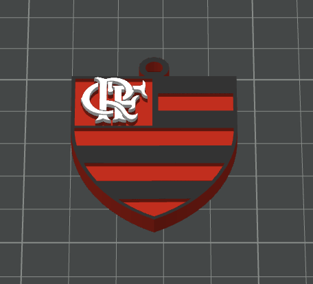 chaveiro escudo flamengo