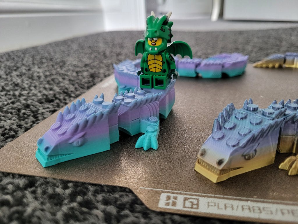 Dragon Rider for brick mini figure