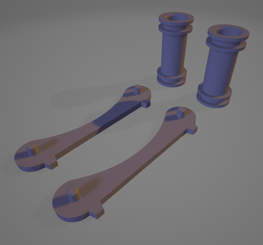 Smooth Roller v1 - 608-2RS Filament Roller