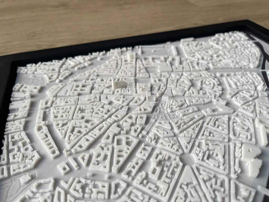Munich / München City 3D Miniature