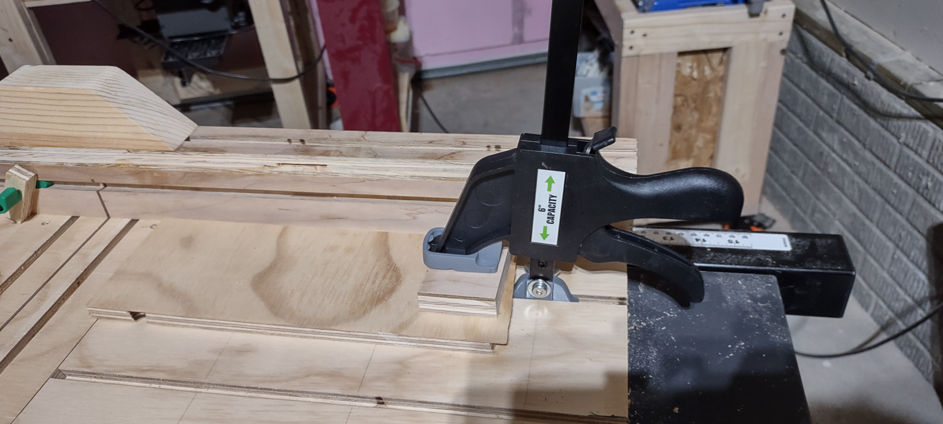 Dovetail Jaw PITTSBURGH 6 in. Ratcheting Bar Clamp
