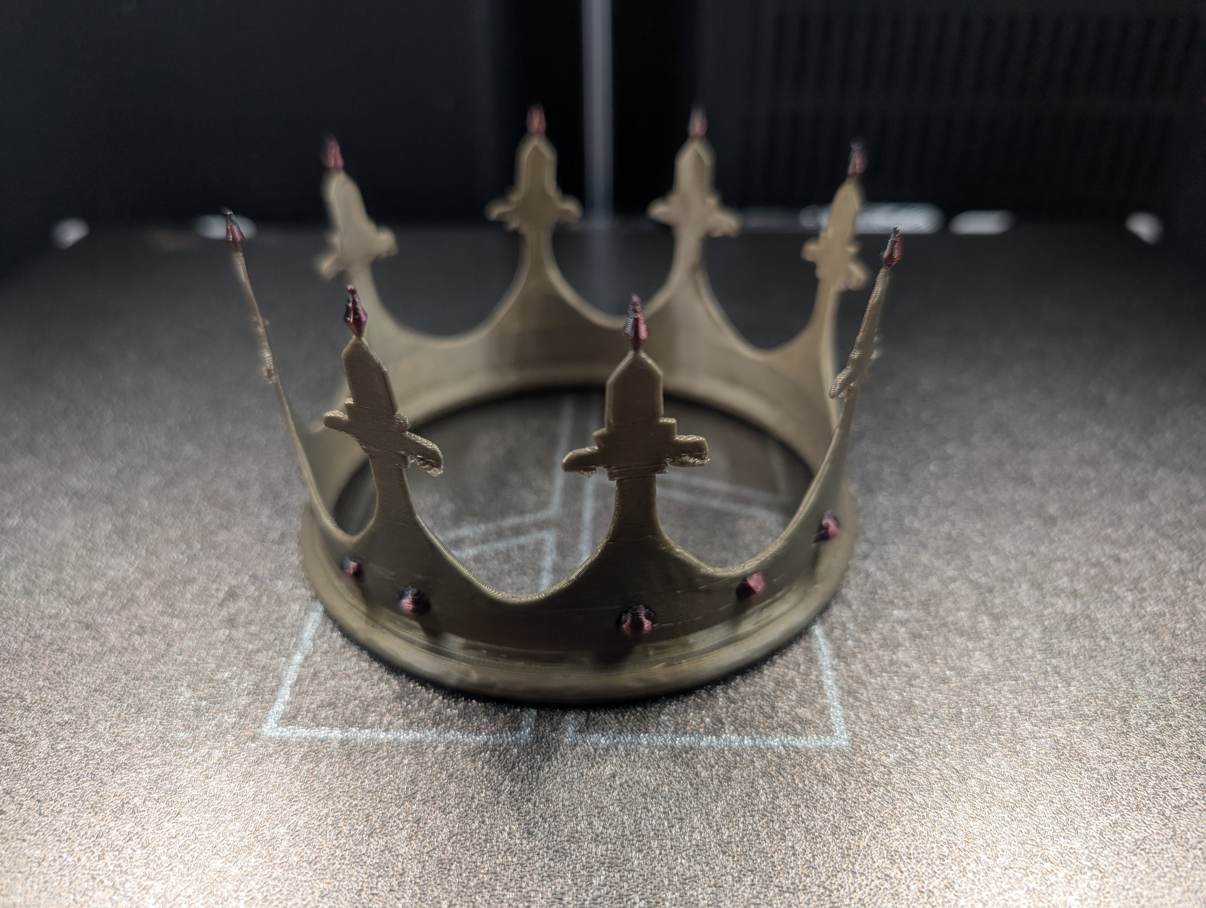 Dark Royalty Crown – Medieval Fantasy