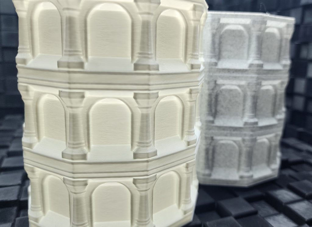 Gothic Arches Spiral Vase
