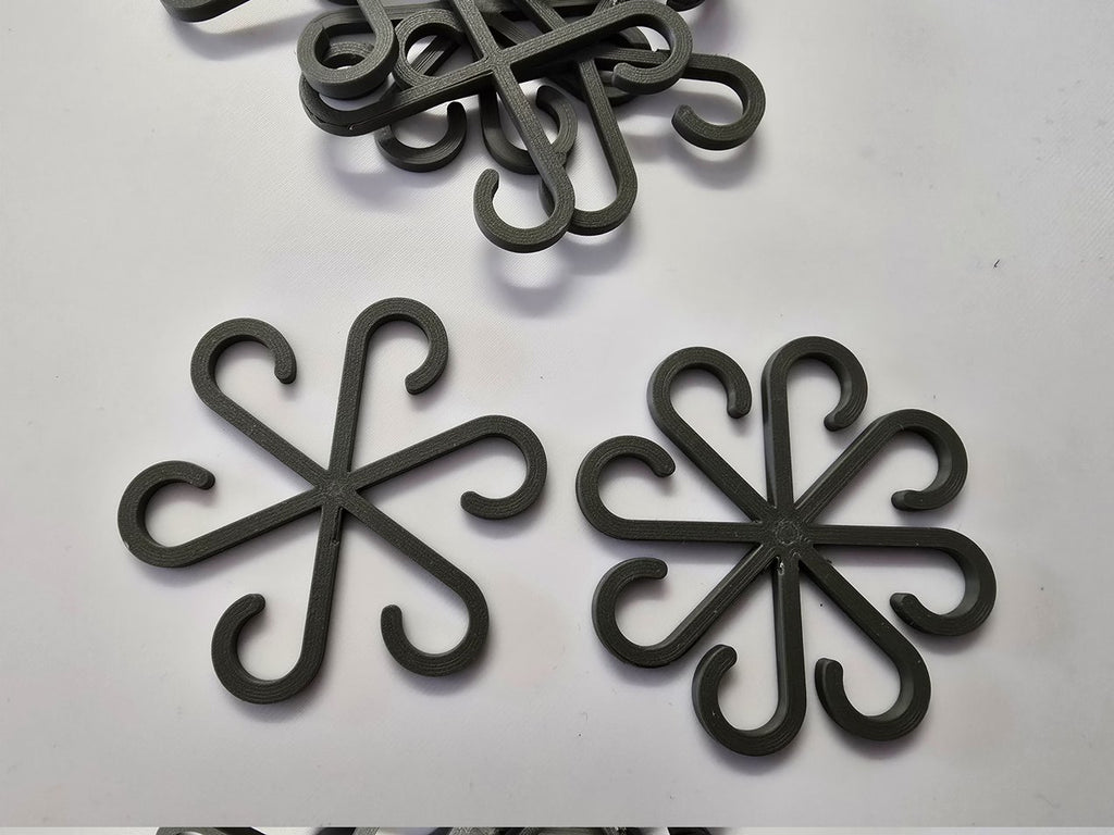 Customizable Plant Stem Hooks