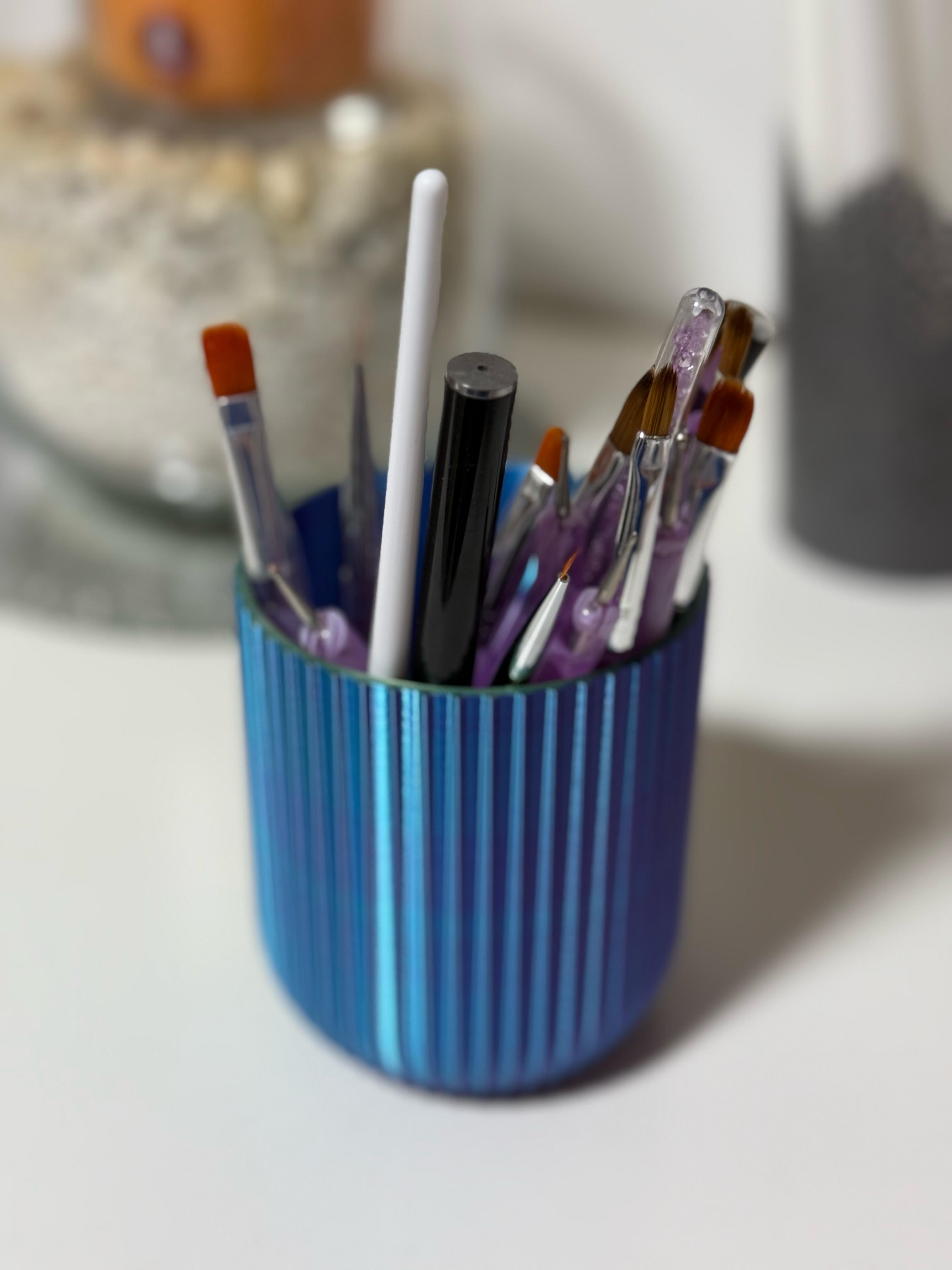 Makeup Behälter Organizer Pinselhalter Vase