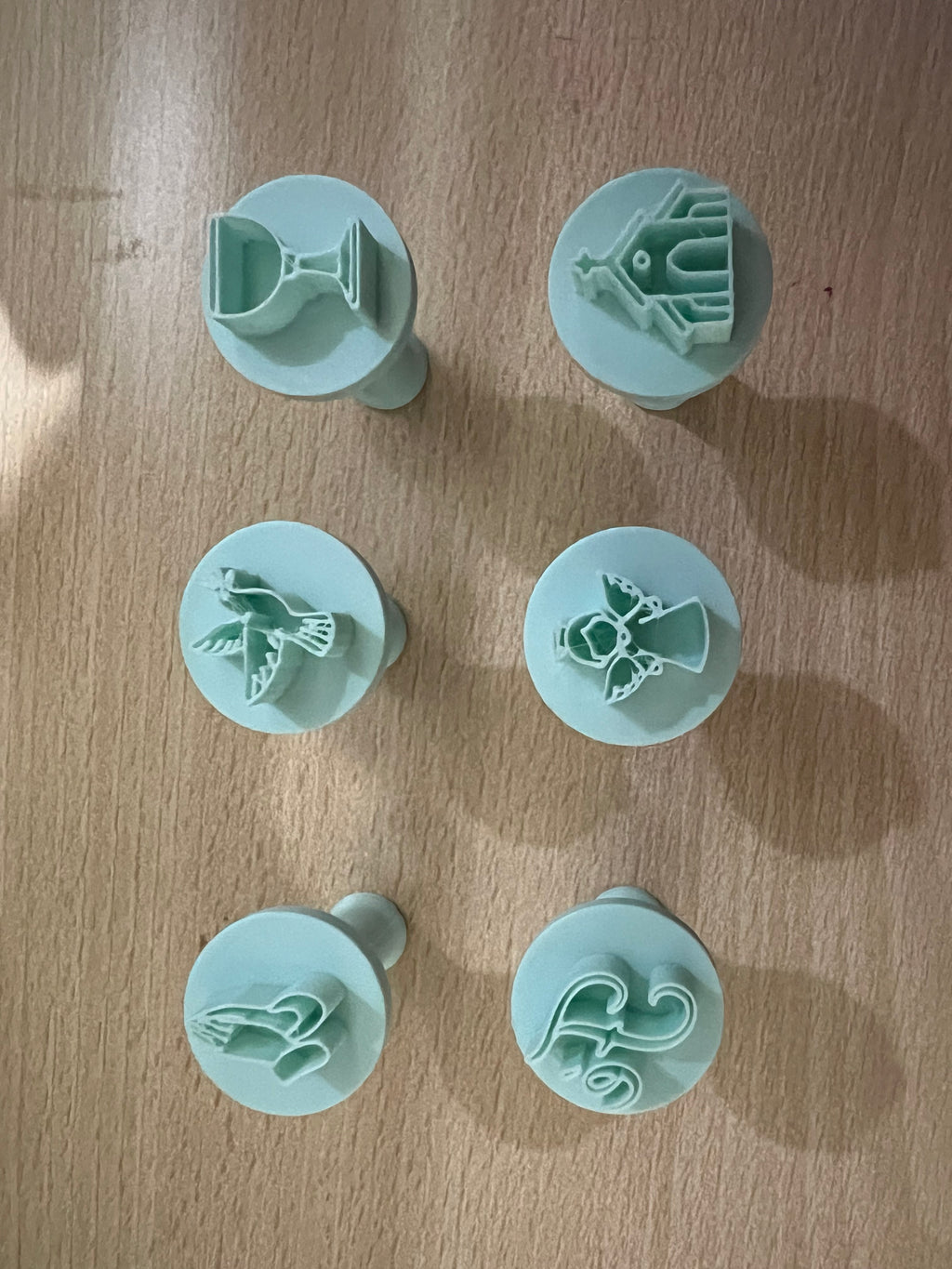 Carimbo (Stamp) para Brigadeiro - Tema Batizado