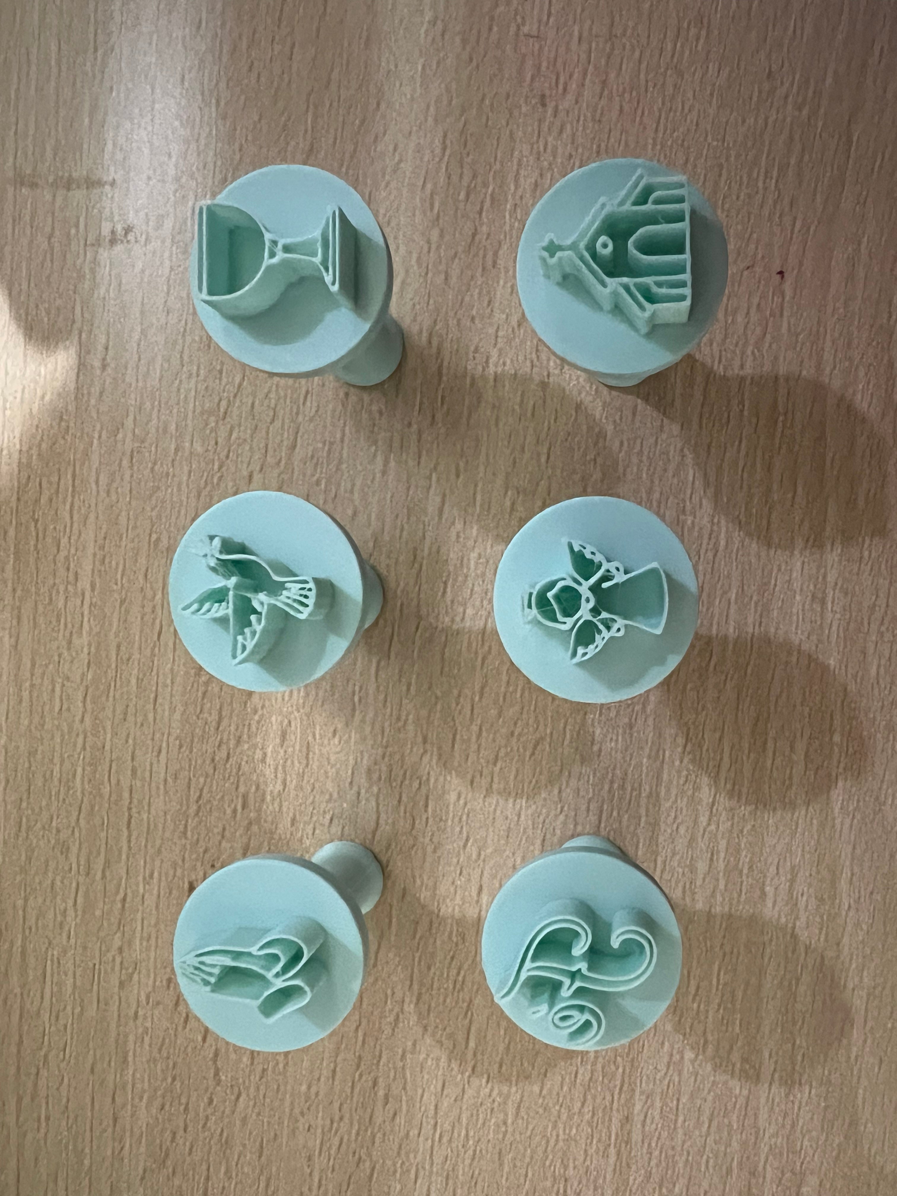 Carimbo (Stamp) para Brigadeiro - Tema Batizado