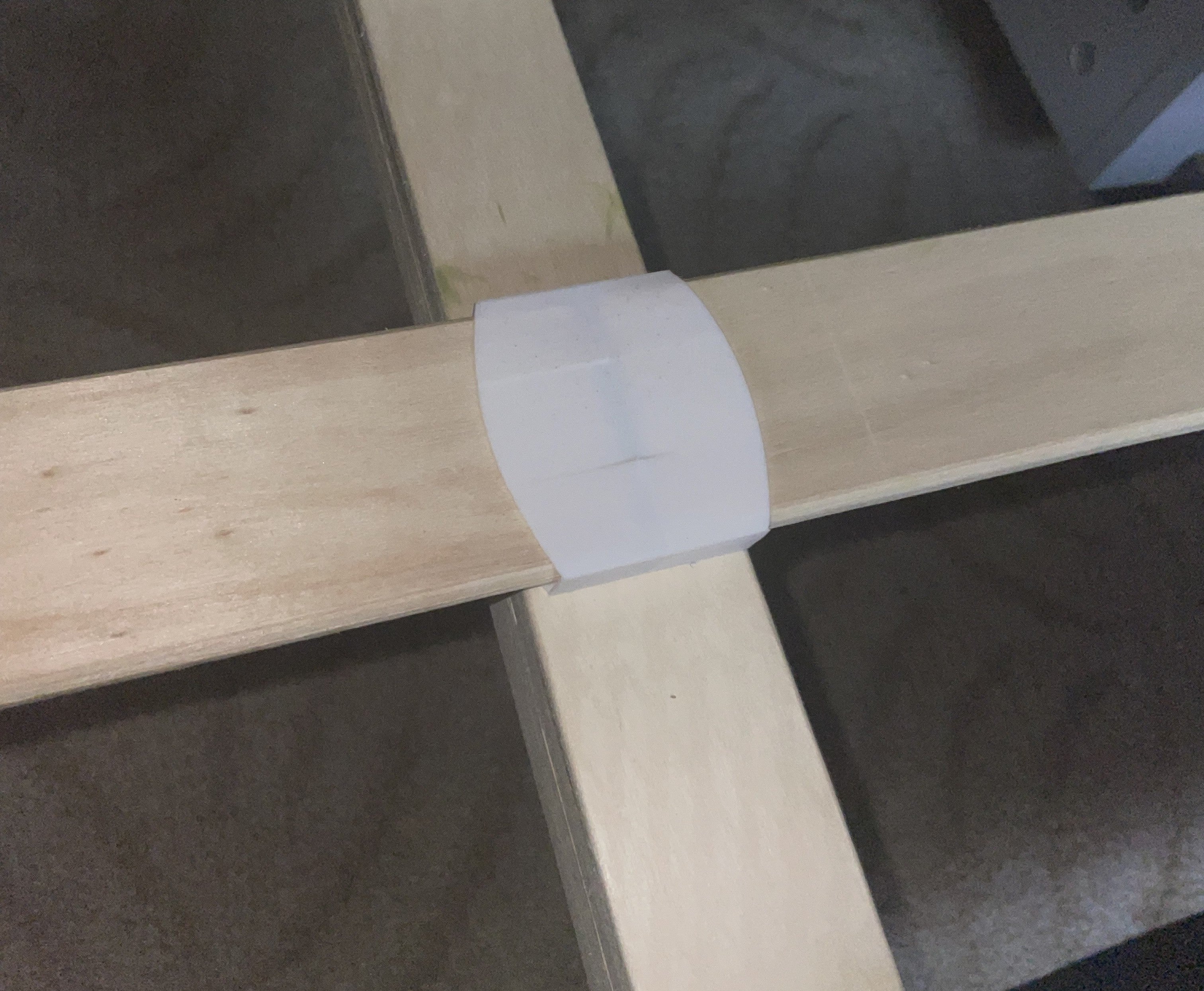 Bed Frame Connector For To Connect 2 Wooden Planks