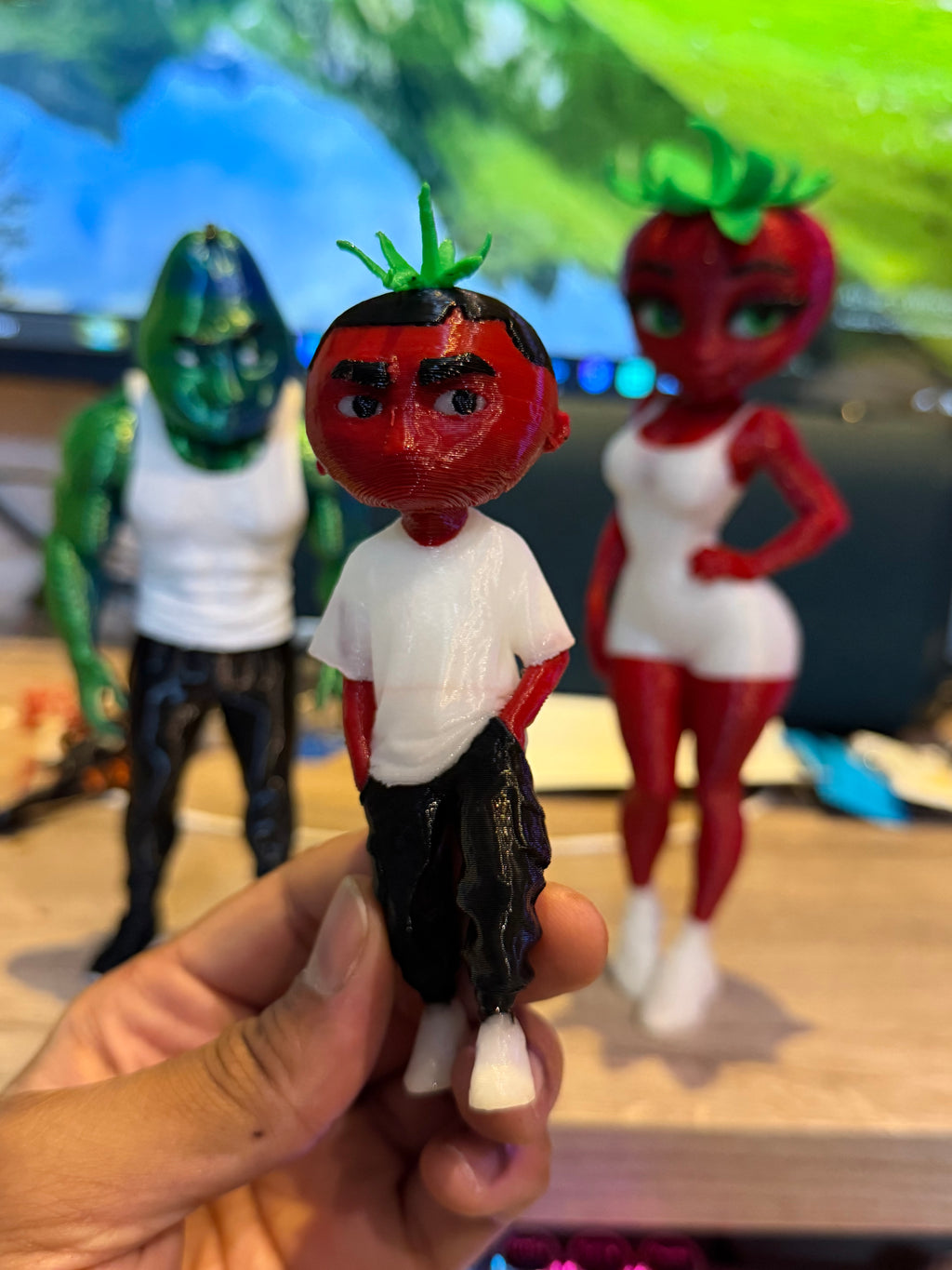 Tomate da novela das frutas
